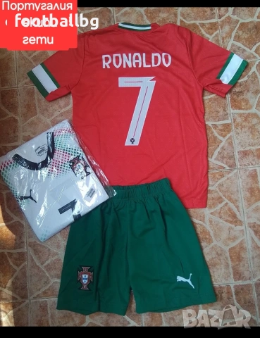 CR 7 ❤️⚽️ детско юношески футболни екипи на Португалия, снимка 5 - Футбол - 42940521