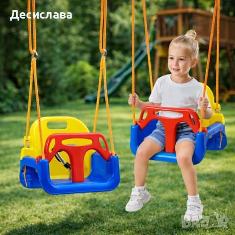 Детска люлка с облегалка 3 в 1 - максимална безопасност и комфорт, снимка 7 - Други - 53742002