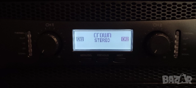 crown xls 1002, dsp,  усилвател крайно стъпало , снимка 6 - Ресийвъри, усилватели, смесителни пултове - 51778518