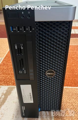 продавам компютър Dell Precision T5600, 2x E5 2650L 8C, 16T, 64 GB RAM