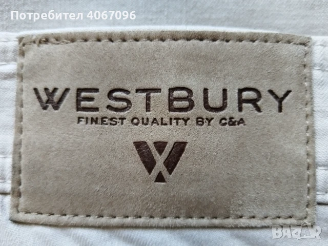 Мъжки панталон/летни дънки Westbury - размер XL, снимка 4 - Панталони - 50541135