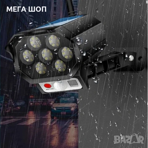 Соларна лампа камера BK-36 DRAGON 1200W - сензор за движение, снимка 3 - IP камери - 53874356