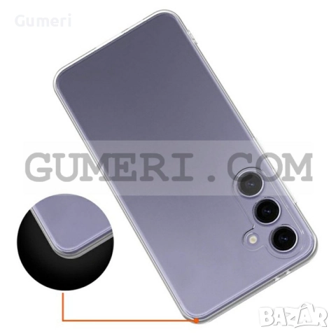  Samsung Galaxy S25 FE  Силиконов Гръб Със Защита За Камерата, снимка 4 - Калъфи, кейсове - 52175965