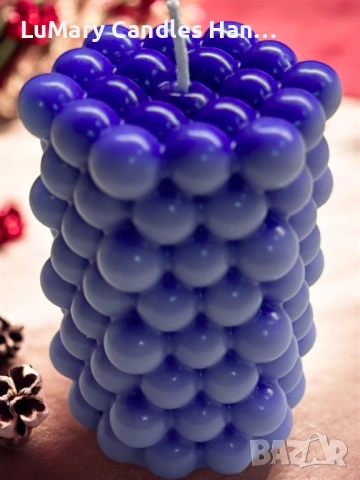 Свещ “ Балончета”, снимка 4 - Декорация за дома - 53223347