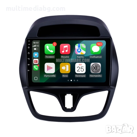 Chevrolet Spark/Daewoo Matiz 2015-2018 Мултимедия Навигация Android