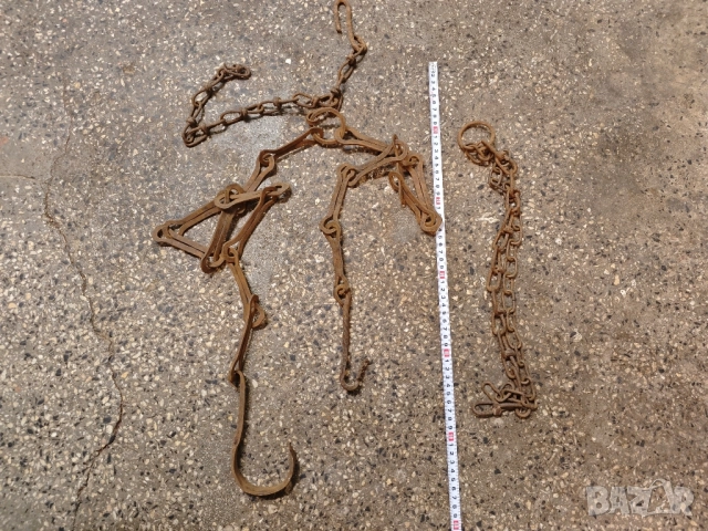 Продавам Кована верига за огнище, снимка 5 - Декорация за дома - 51502321