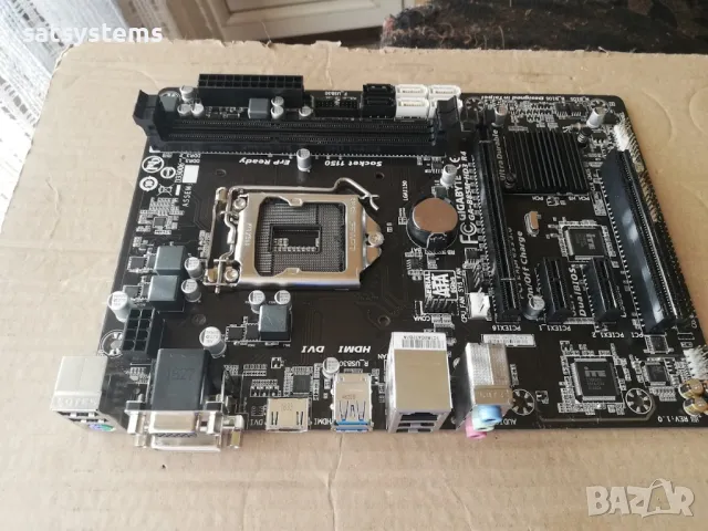 Дънна платка Gigabyte GA-B85M-HD3 R4 Socket LGA1150, снимка 2 - Дънни платки - 48392211