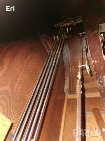 Стоящ/паркетен античен часовник, снимка 9 - Стенни часовници - 53031775