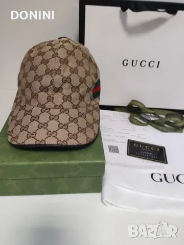 Мъжка дамска бейзболна шапка Gucci, снимка 6 - Шапки - 49257281