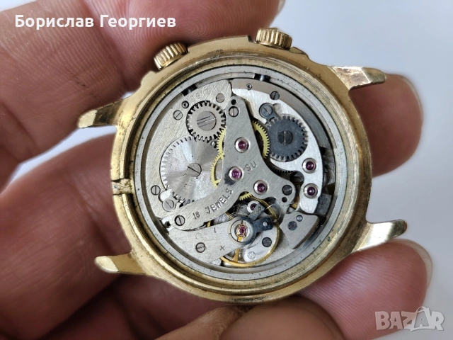 Механичен часовник Poljot звънец, снимка 6 - Мъжки - 53811240