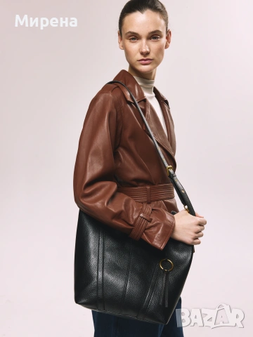 Нова кожена чанта за пазаруване Reserved, снимка 2 - Чанти - 54282034