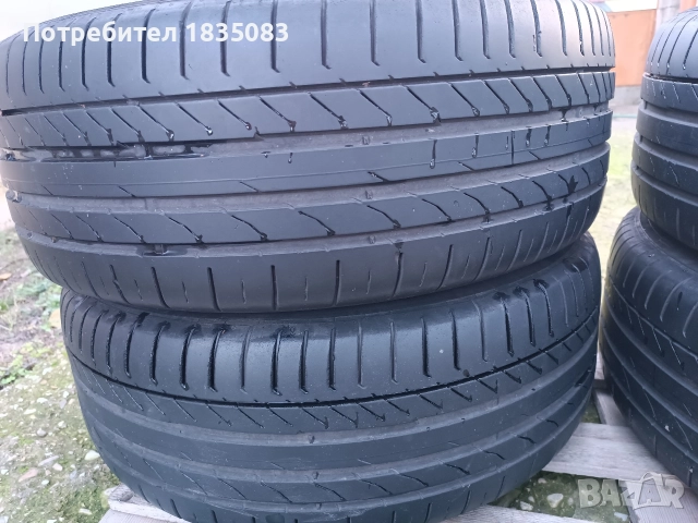 Лети джанти 18ки 5х112 Mercedes + летни гуми 235/50/18 Continental, снимка 13 - Гуми и джанти - 52593862