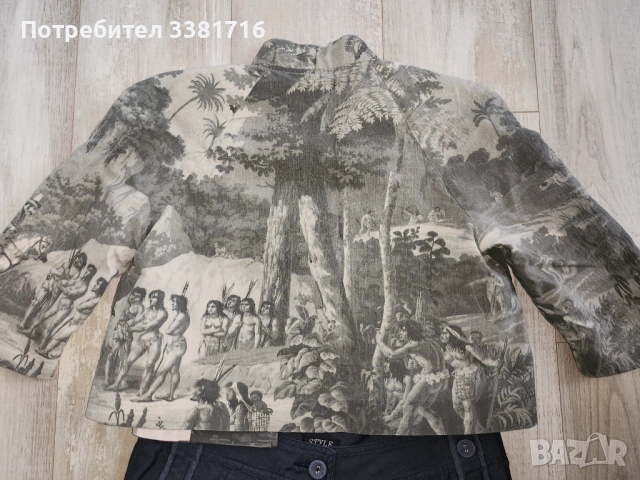 Късо сако Herchcovitch alexandre и къси панталонки , снимка 6 - Къси панталони и бермуди - 54242031