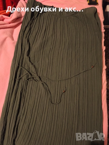 Дълга рокля 60 см широчина едностранно - 10 евро като нова, снимка 4 - Рокли - 53833772