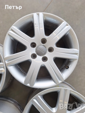 ОРИГИНАЛНИ АЛУМИНИЕВИ ДЖАНТИ ЗА AУДИ -5Х112Х57.1-16 цола, снимка 3 - Гуми и джанти - 52391217