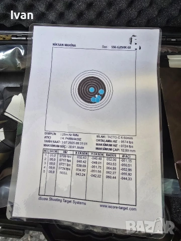 PCP NIKSAN TACTO 5.5 въздушна пушка, снимка 15 - Въздушно оръжие - 53203178