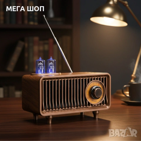 Bluetooth радио колонка AS19 - ретро стил и дизайн