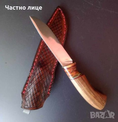 Нож ръчна изработка стомана  U10, снимка 5 - Ножове - 45383920