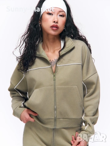 Дамски суитчър с цип , суичър с цип, снимка 4 - Суичъри - 53508827