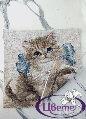 Красиви декоративни калъфки тип Гоблен, снимка 4 - Възглавници - 51614024