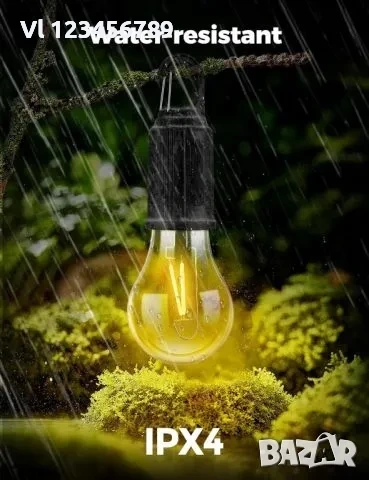 Акумулаторна LED къмпинг лампа за палатка, снимка 3 - Къмпинг осветление - 54003819