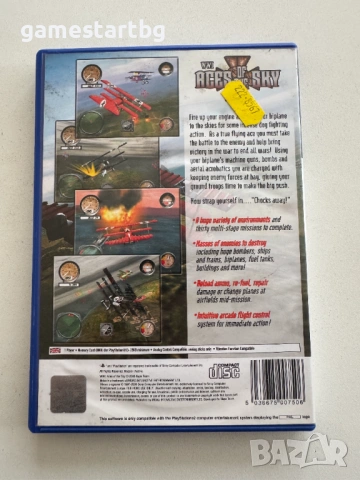 WWI: Aces of the Sky за PS2, снимка 2 - Игри за PlayStation - 53527671