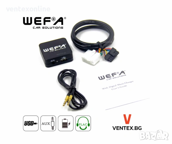 USB и AUX интерфейс за Toyota RAV4, Hilux, Corolla Verso - WEFA WF603