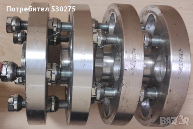 Дистанционни фланци 5х100 56.1 - 20мм за Субару, снимка 5 - Части - 54021384