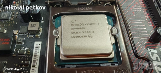 msi z170i gaming pro ac itx/i5 6600k, снимка 4 - Дънни платки - 53839466