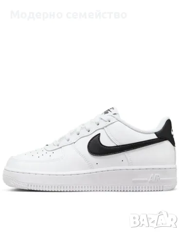 Дамски спортни обувки NIKE Air Force 1 Gs Shoes White, снимка 1 - Маратонки - 49512333