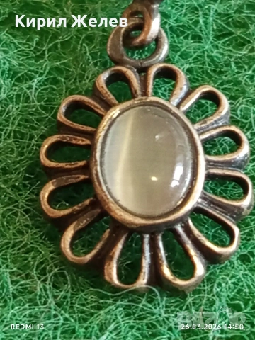 Винтидж сребърна висулка много красива стил и елегантност 54188, снимка 4 - Колиета, медальони, синджири - 53985194