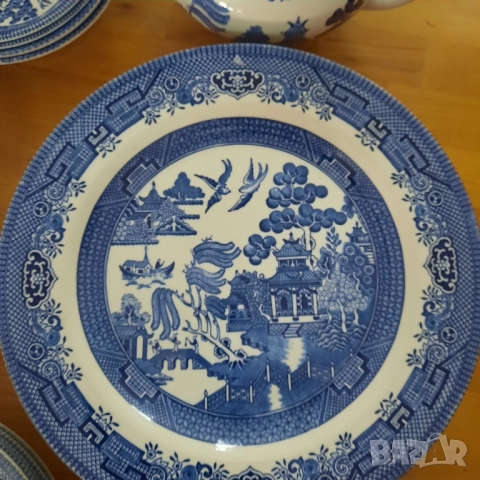 Original Churchil Willow tree,England сервиз за хранене, снимка 9 - Сервизи - 46716442