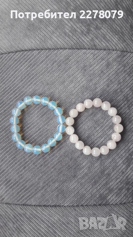 Гривни от полускъпоценни камъни - ръчна изработка