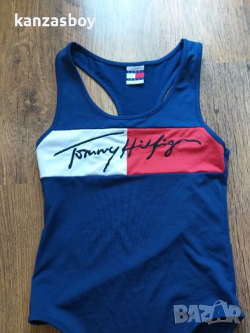 Tommy Jeans 90S Bodysuit Hilfiger Denim - страхотно дамско боди ХС, снимка 8 - Корсети, бюстиета, топове - 45344654