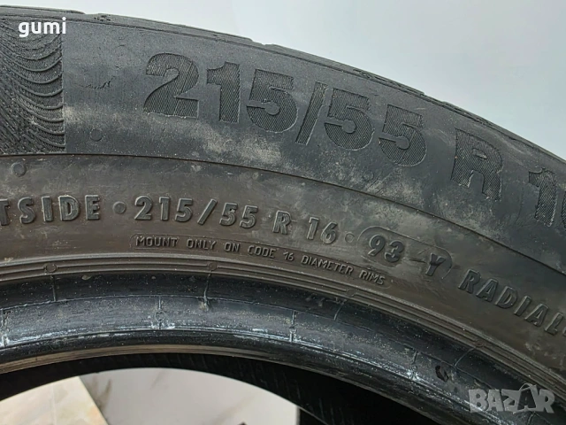 2бр летни гуми 215/55/16 CONTINENTAL L05010 , снимка 4 - Гуми и джанти - 53601476