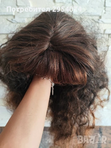 красива гъста перука 75лв, снимка 2 - Аксесоари за коса - 51123804