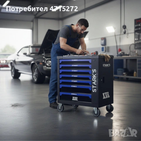 Професионална количка с инструменти 258 части – пълен набор за автосервизи и майстори, снимка 3 - Ключове - 53606463