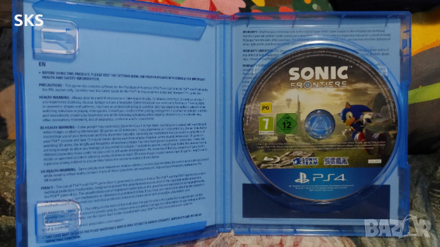Видеоигра Sonic Frontiers (PS4), снимка 3 - Игри за PlayStation - 52913854