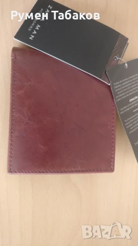 Кожен портфейл ZARA, снимка 6 - Портфейли, портмонета - 51392801