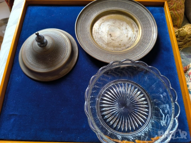 made in germany старинен съд 1900 за захар f.w.q.e. маркиран, снимка 5 - Антикварни и старинни предмети - 53229149