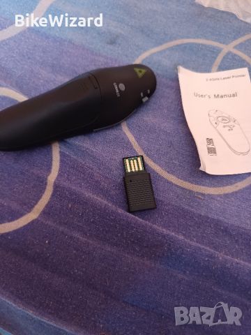 Безжичен презентатор, PPT контролер  Лазерна показалка USB НОВО, снимка 4 - Друга електроника - 46396402