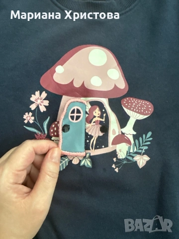 Ватирани топли блузки 110/116, снимка 3 - Детски Блузи и туники - 53452588