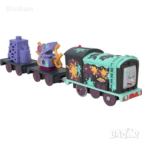 Оригинално моторизирано влакче Thomas & Friends - Frosting Diesel Engine - Дизел / FISHER PRICE , снимка 1 - Влакчета, самолети, хеликоптери - 45809200