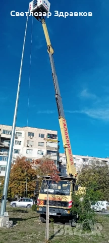 Автовишка под наем, снимка 5 - Услуги с автокран - 54196896