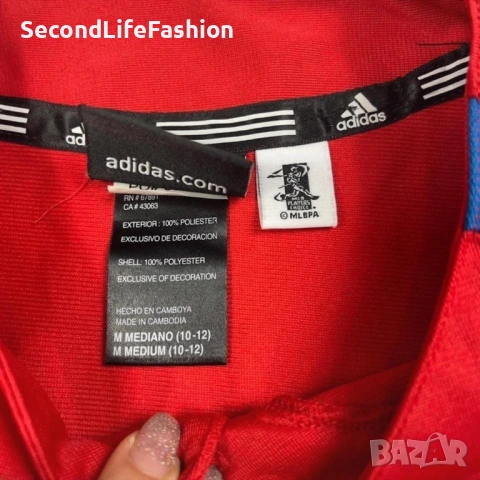 Adidas бейзболна тениска за момче 10-12г, снимка 3 - Детски тениски и потници - 53677334