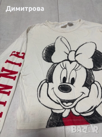 Детска къса широка блузка Zara 13-14г. 164см, снимка 4 - Детски Блузи и туники - 52181076