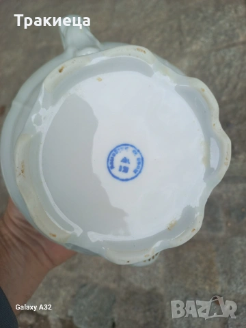 СТАР БЪЛГАРСКИ ПОРЦЕЛАНОВ ЧАЙНИК , снимка 4 - Антикварни и старинни предмети - 54025425