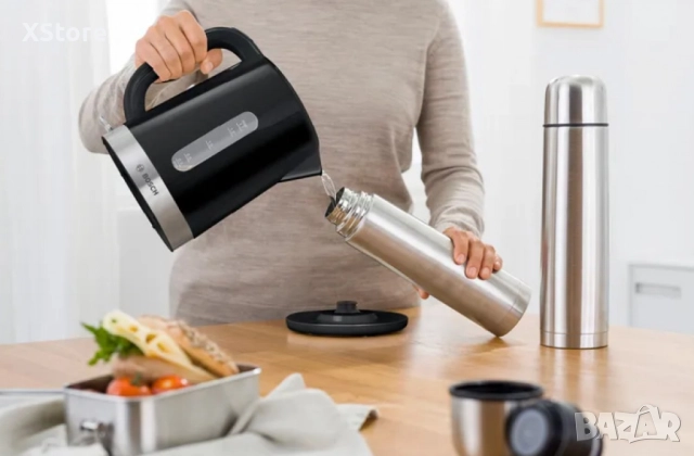 Електрическа кана BOSCH 2200 W, 1,7 л., снимка 3 - Кани - 52461129