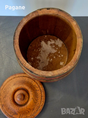 Ретро холандски хумидор (кутия) за пури Schimmelpenninck – Дървено буре, снимка 6 - Антикварни и старинни предмети - 53293492