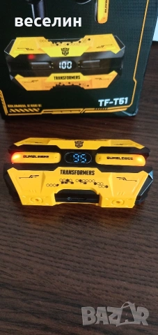 TRANSFORMERS TF-T51 безжични слушалки с шумопотискане, висококапацитетна батерия, снимка 5 - Bluetooth слушалки - 53709450